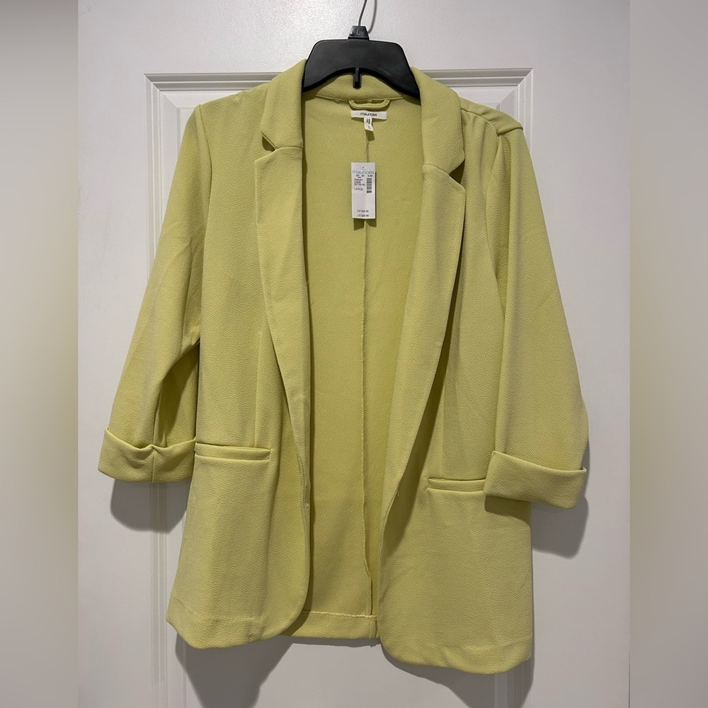 Open front blazer